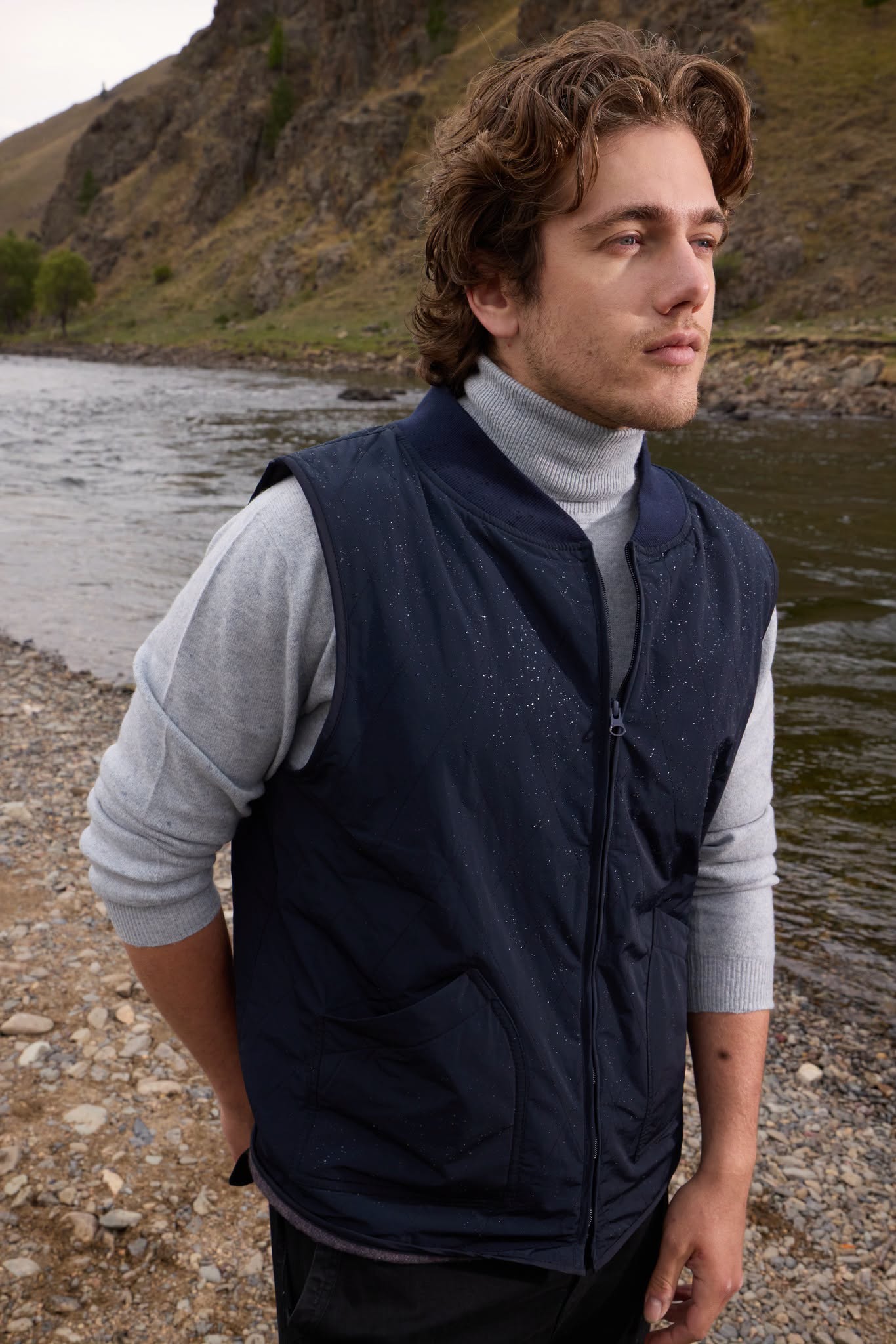 Cashmere Lined Vest