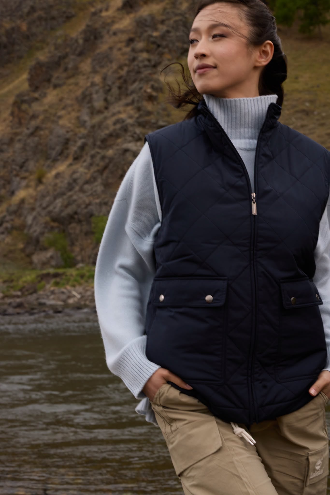 Cashmere Lined Vest